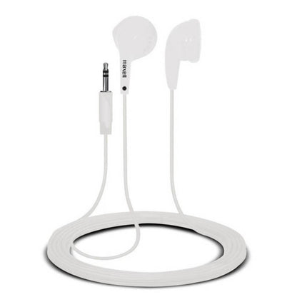 Budget Stereo Earbuds, White