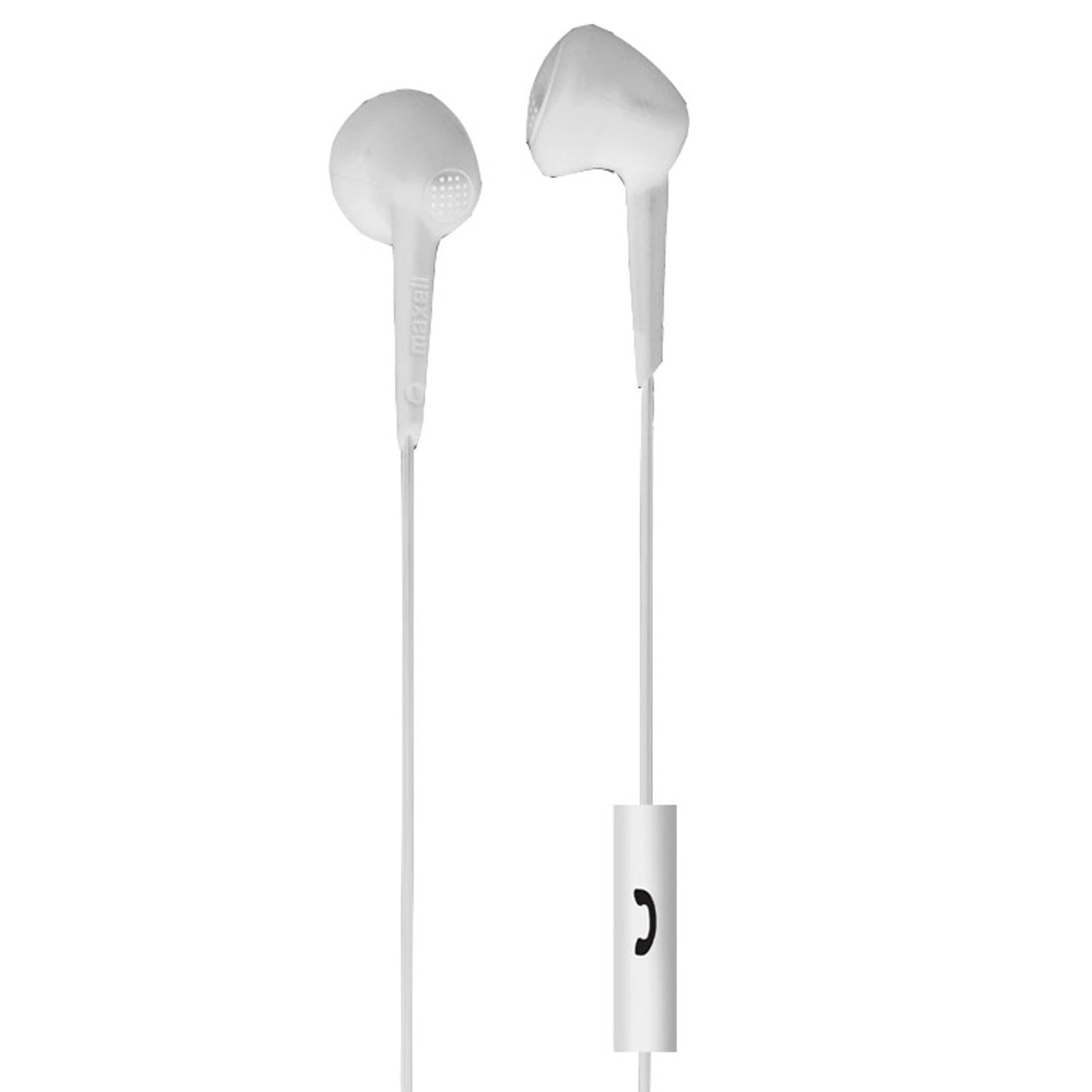 Jelleez™ Soft Earbuds with Mic, White