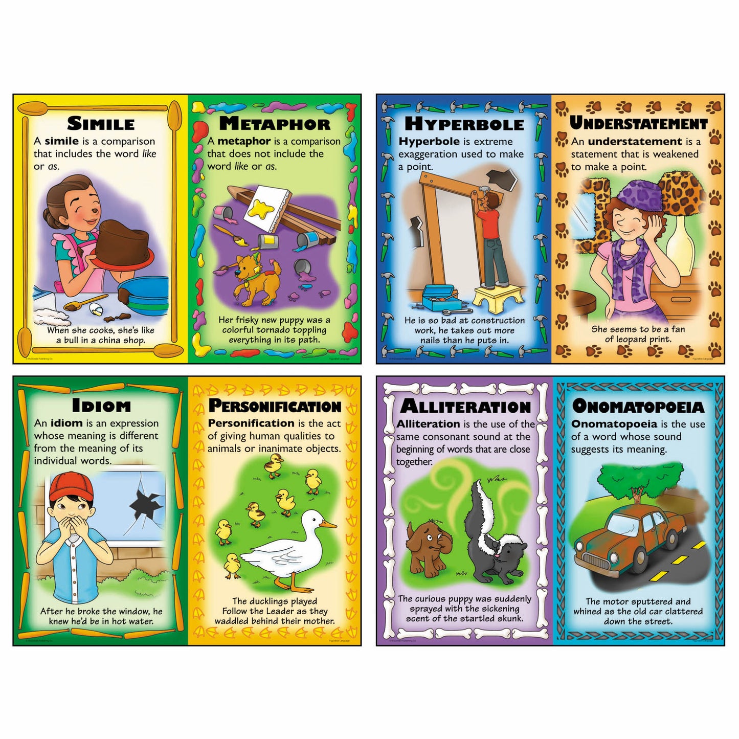 Figurative Language Posters, Set of 4