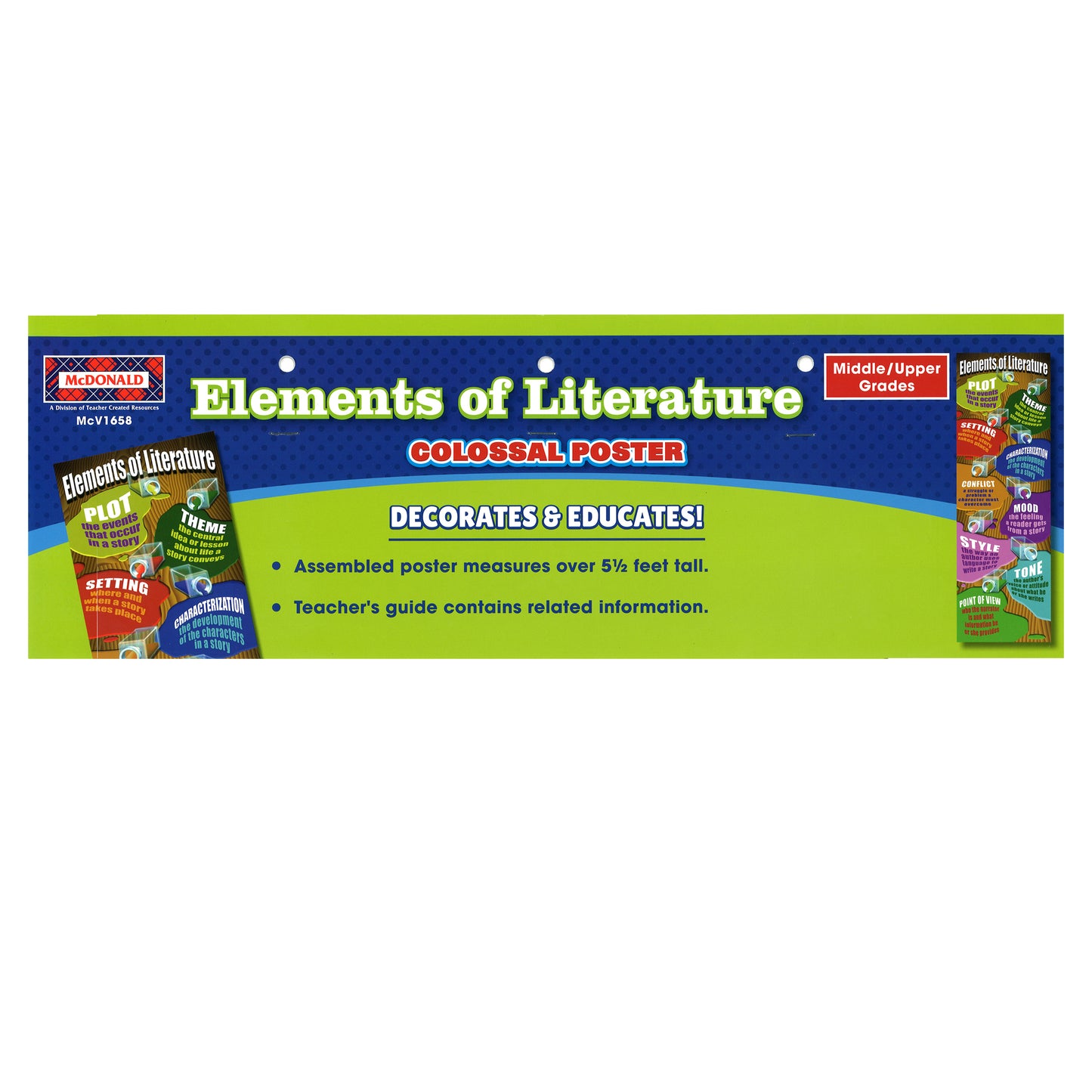 Elements of Literature Colossal Poster