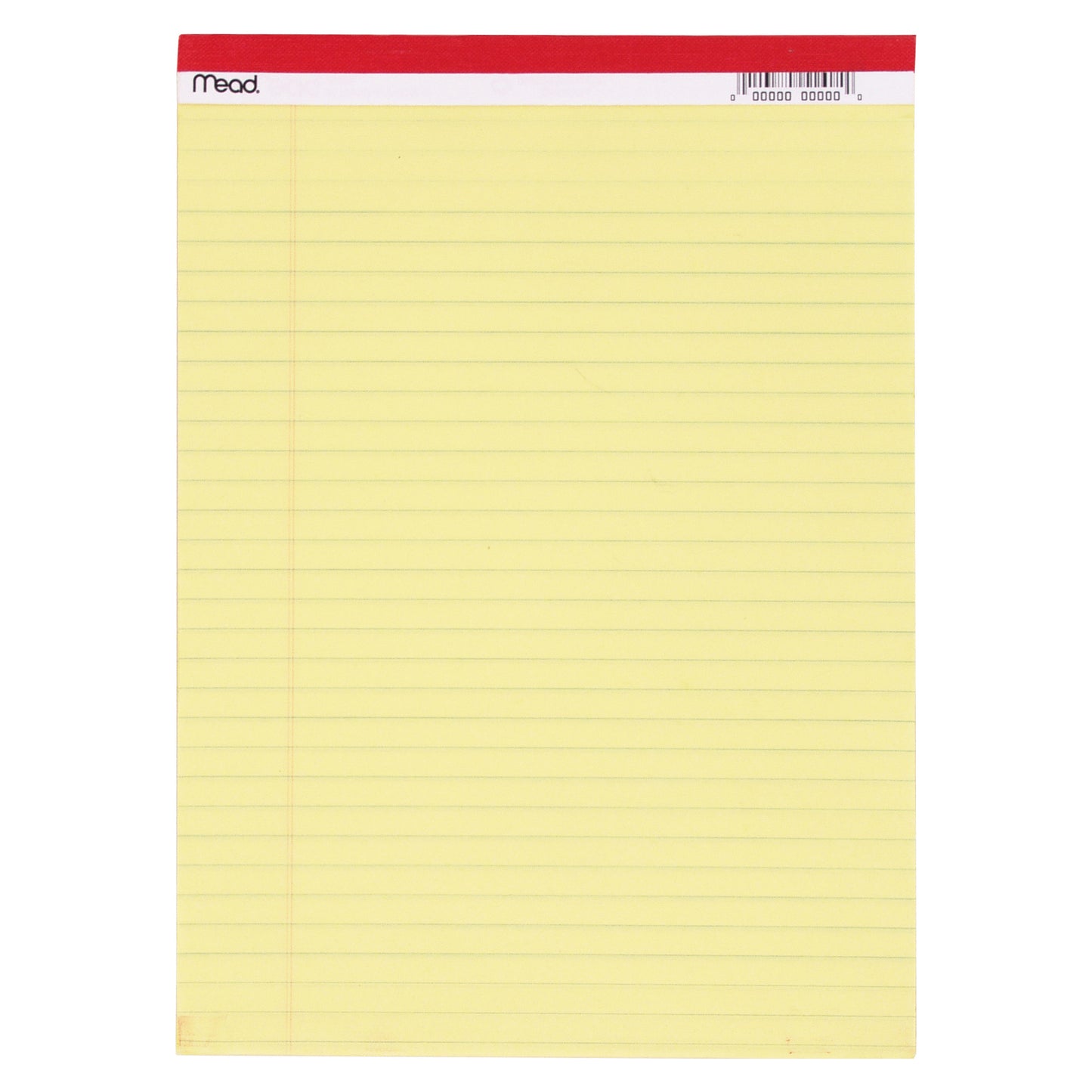 (12 EA) LEGAL PAD 8.5 X 11.75 50 SHTS CANARY