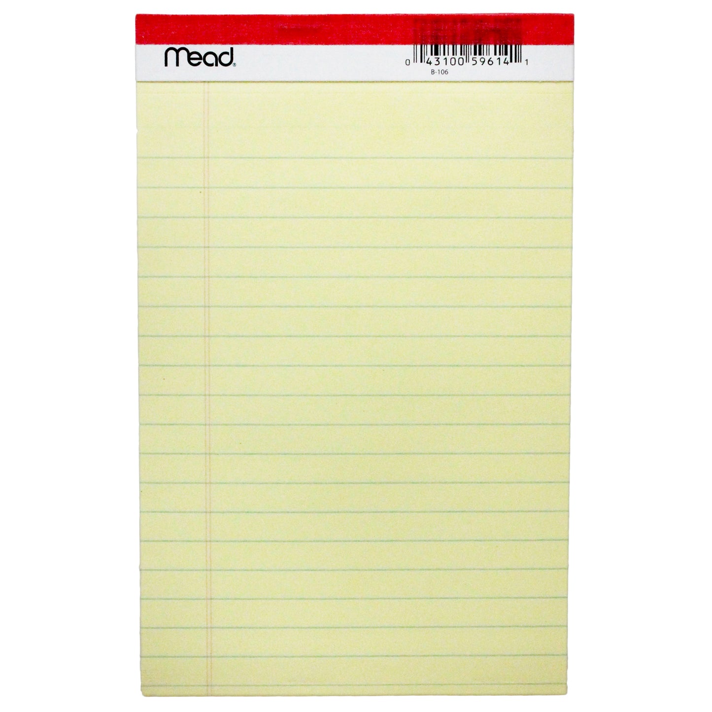 Standard Legal Pad, 5" x 8", 50 Sheets, Pack of 24