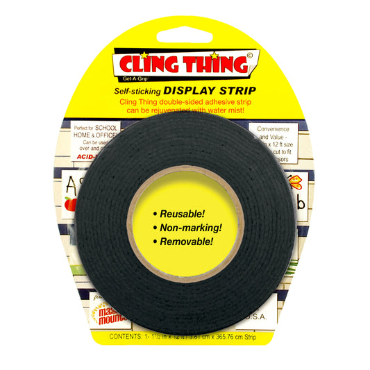 Cling Thing® Display Strip, Black