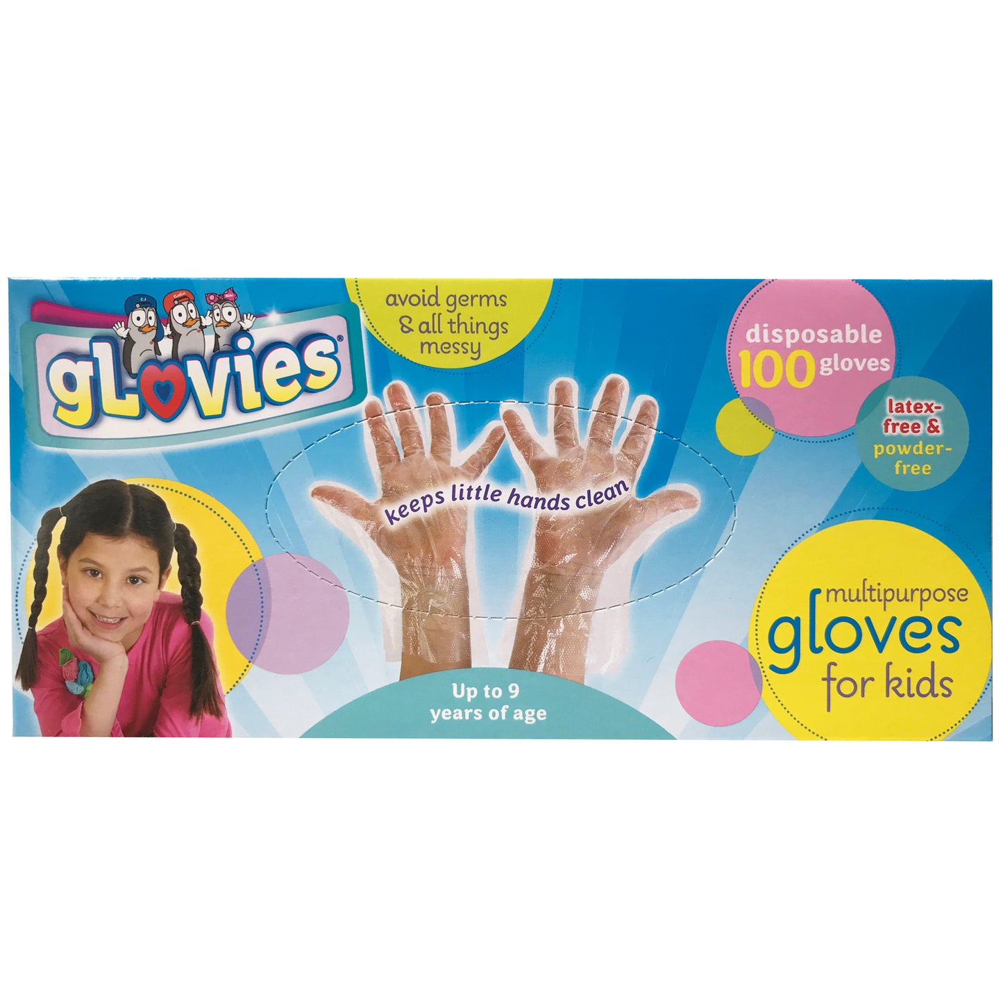 Multipurpose Disposable Gloves, 100 Per Box, Pack of 2