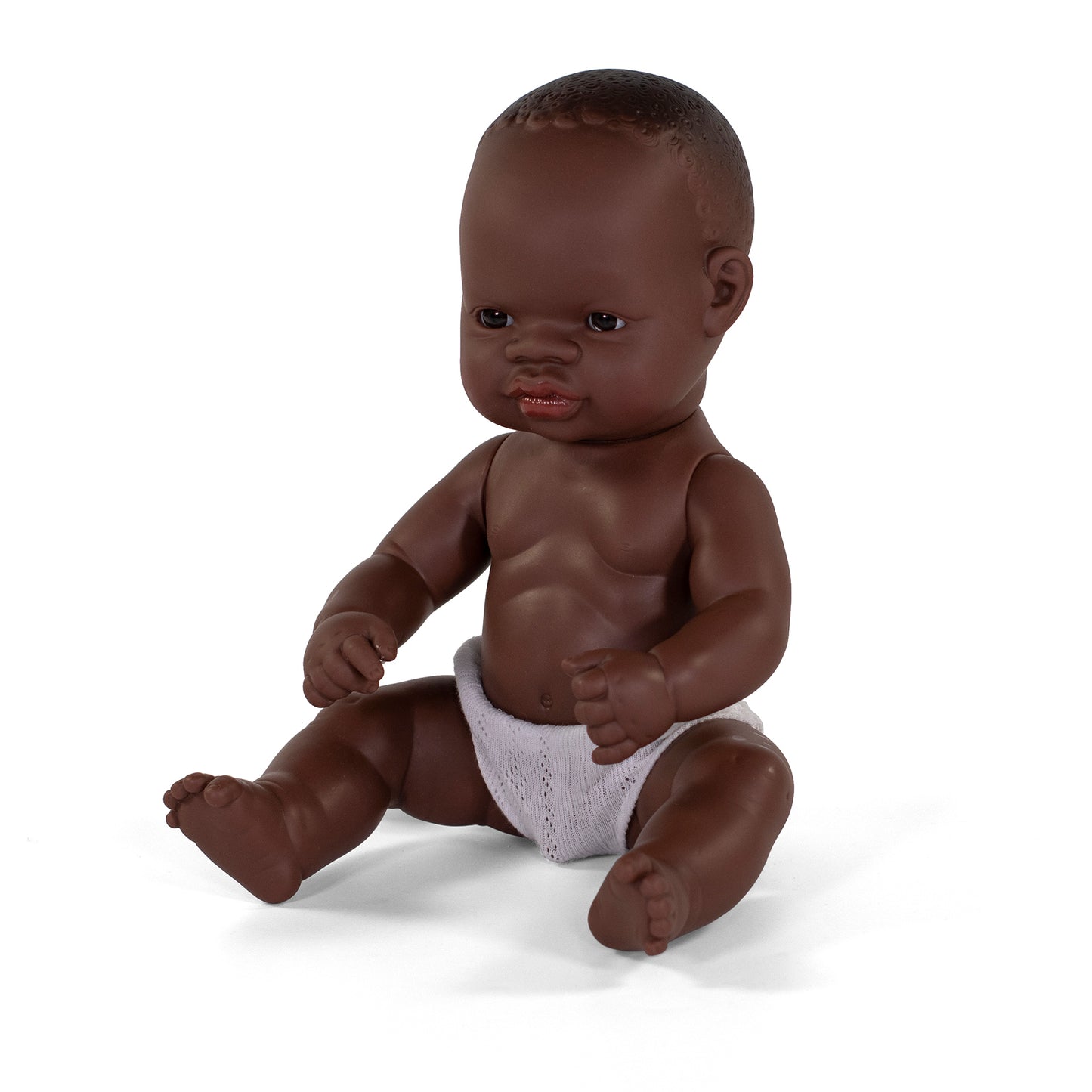 Anatomically Correct Newborn Doll, 12-5/8", African Boy