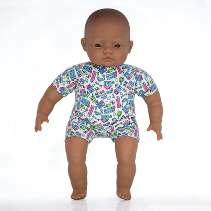 Soft Body Dolls, 15-3/4", Hispanic