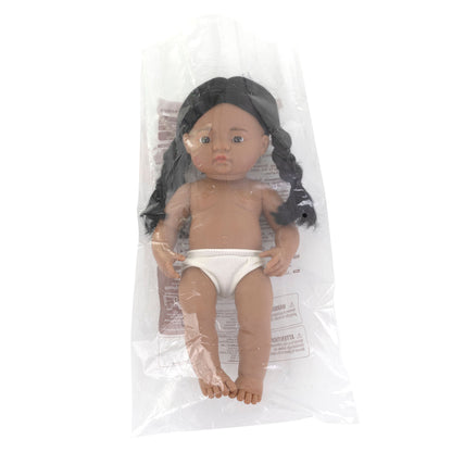 Anatomically Correct 15" Baby Doll, Native American Girl