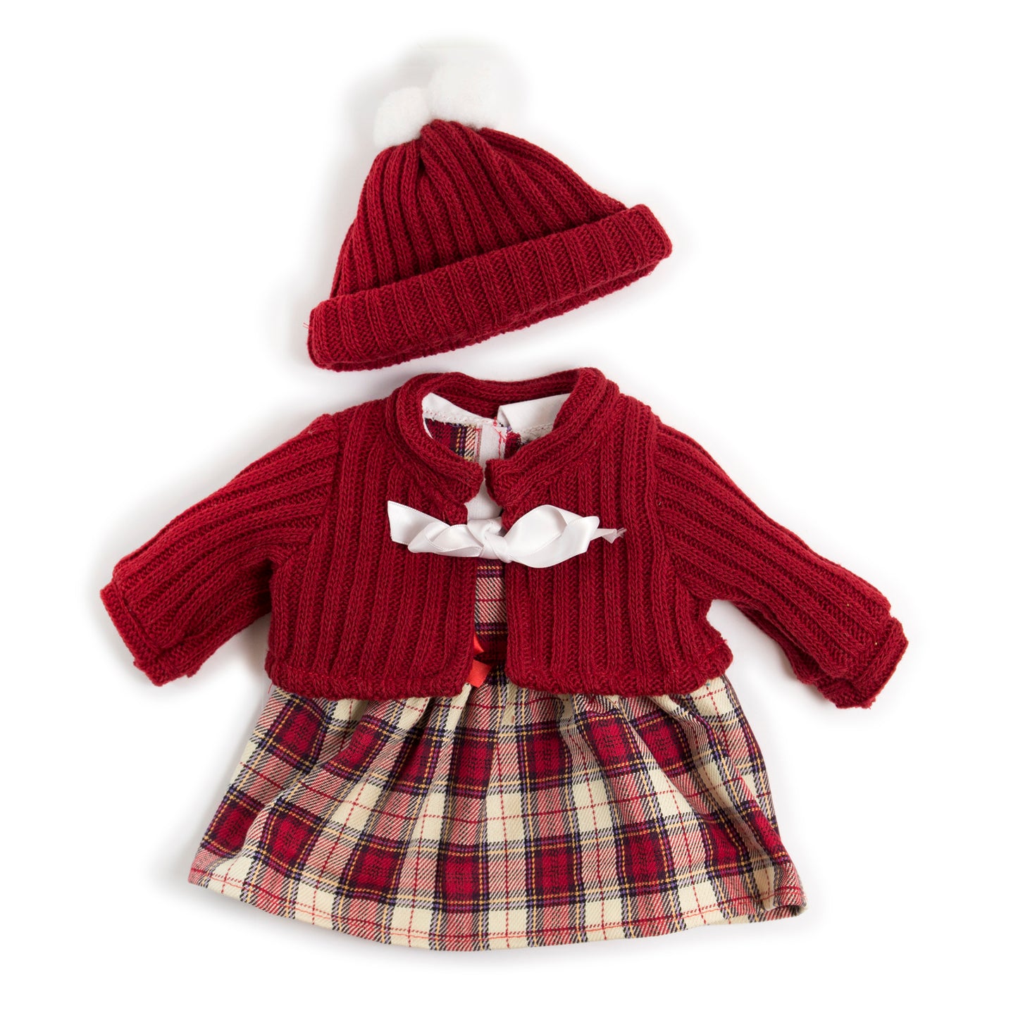 Doll Clothes, Cold Weather Dress Set