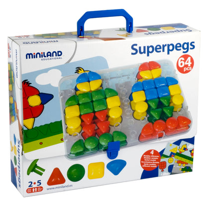 Super Pegs, 69 Pieces