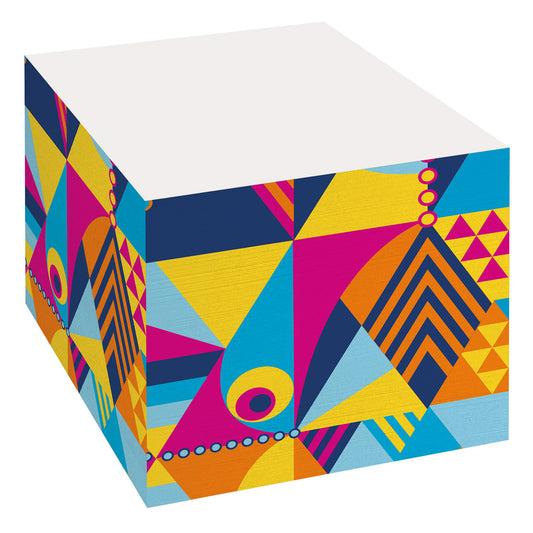 Notes Cube, 2.6 in x 2.6 in, Optimistic Brights Collection, 620 Sheets