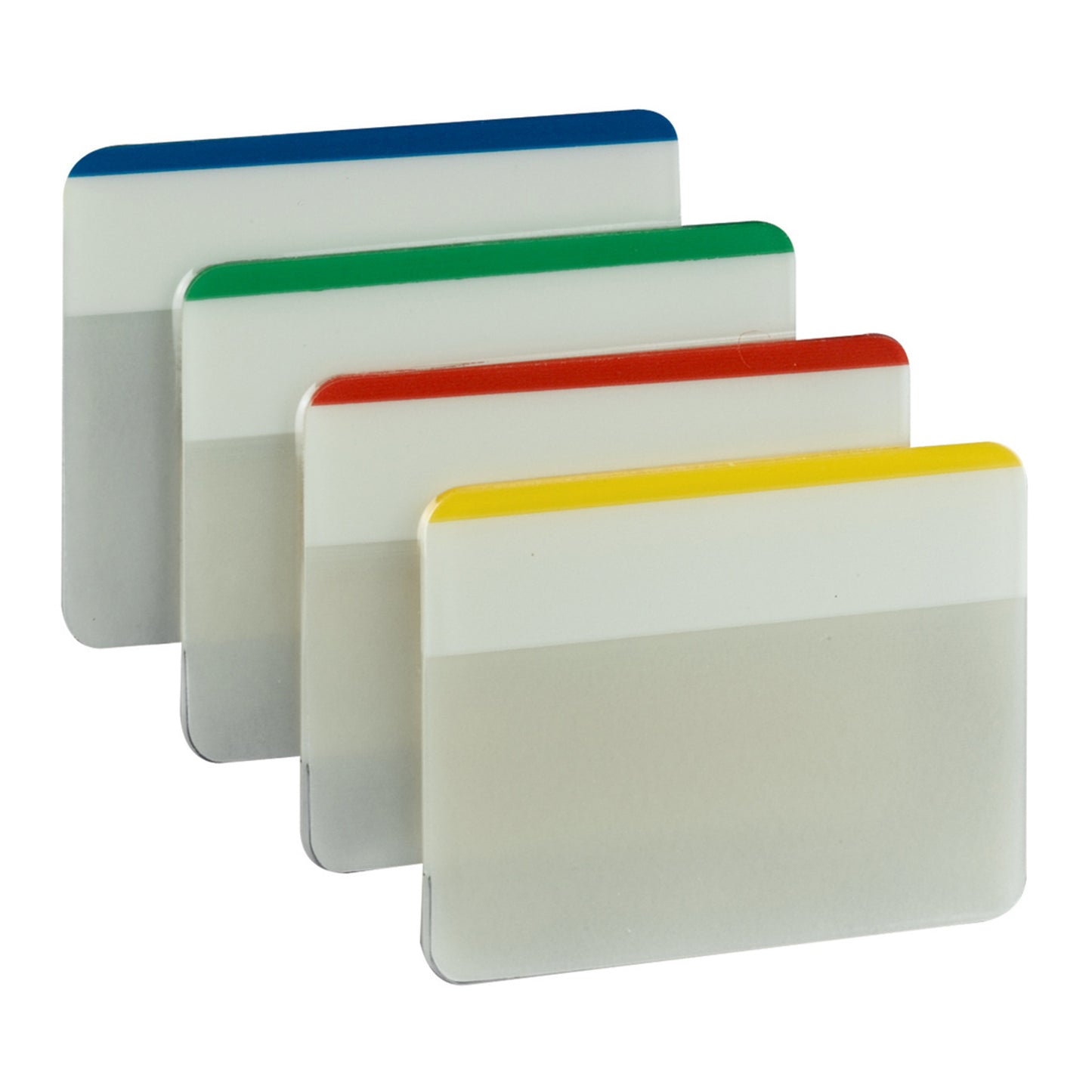 Tabs, Assorted Primary Colors, 24 Per Pack, 6 Packs