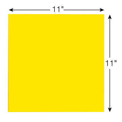 Super Sticky Big Note, 11 in. x 11 in., Yellow, 30 Sheets/Pad, Pack of 3