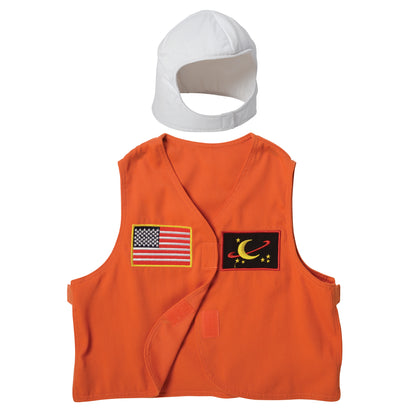 Astronaut Toddler Dress-Up, Vest & Hat