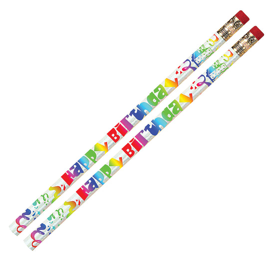 Happy Birthday Fiesta Pencil, Pack of 12