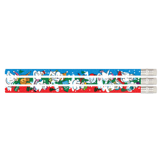 12ct Snowman Country Pencil