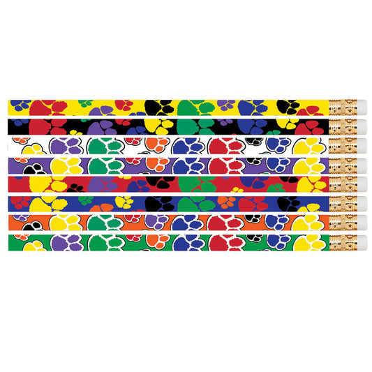 Paw Power Motivational Pencil, Pack of 12