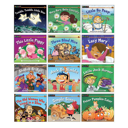 Rising Readers Leveled Books: Nursery Rhyme Tales Set 2, English