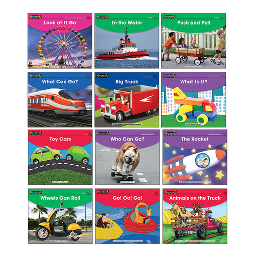 Early Rising Readers Transportation Theme Set