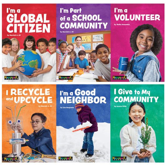 MySELF Readers: I Am a Responsible Community Member, Small Book 6pack, English