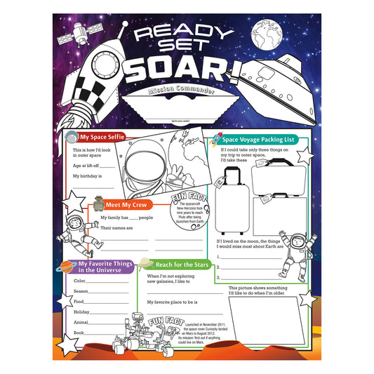 Fill Me In: Ready Set Soar, Pack of 32