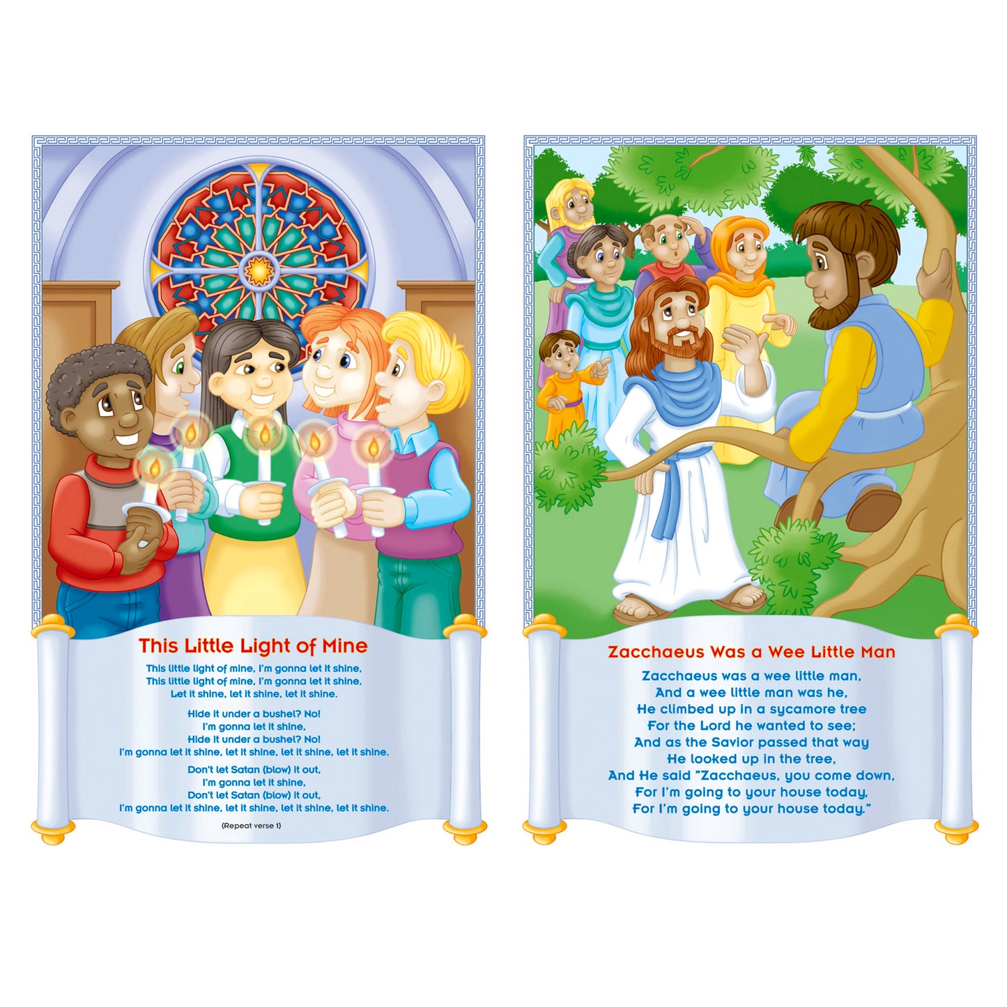 Children's Bible Songs Bulletin Board, 2 Sets