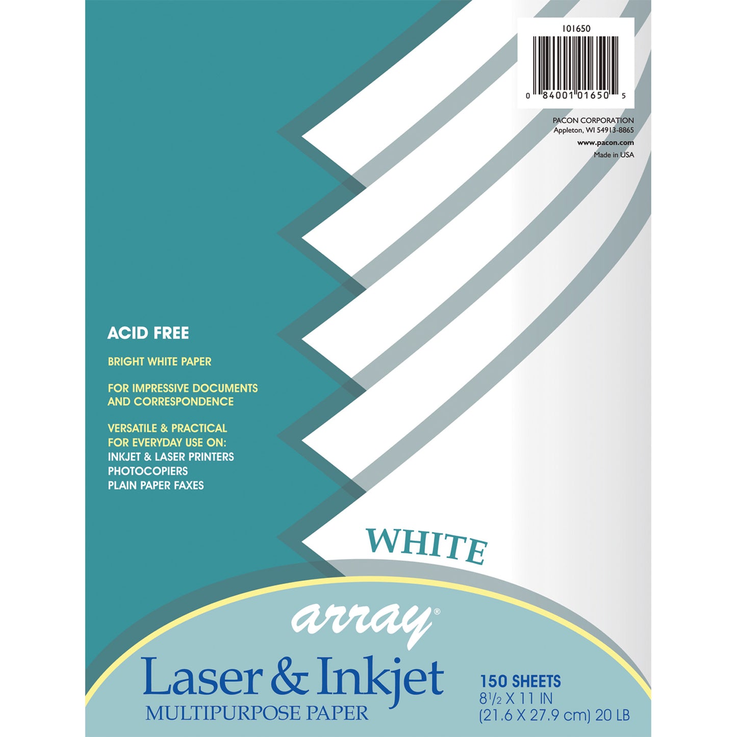 Mutli-Purpose Paper, White, 8-1/2" x 11", 150 Sheets