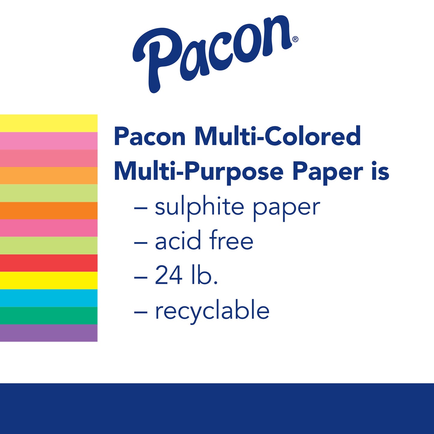 Multi-Purpose Paper, Cobalt Blue, 8-1/2" x 11", 500 Sheets