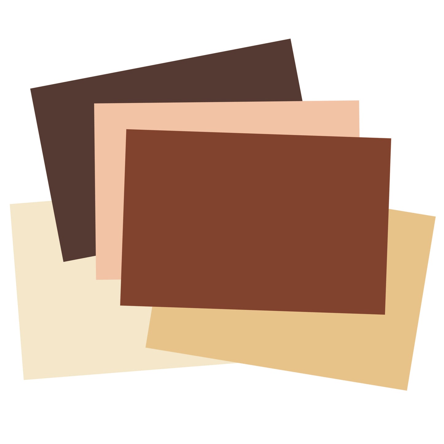 Construction Paper, Shades of Me Assortment, 12" x 18", 50 Sheets Per Pack, 2 Packs