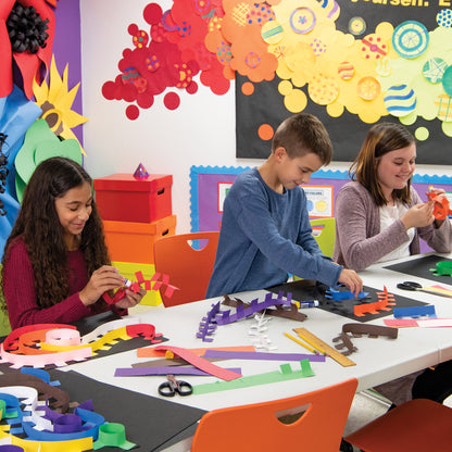 Construction Paper, Royal Blue, 9" x 12", 50 Sheets Per Pack, 5 Packs