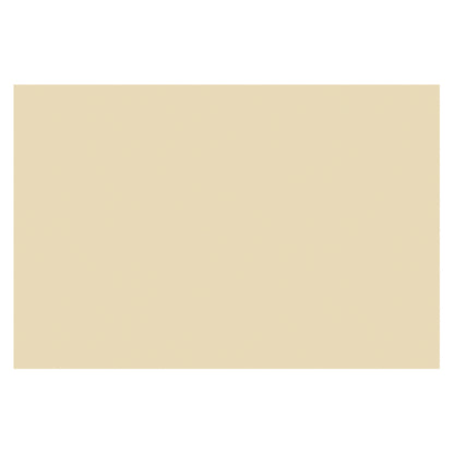 Fade-Resistant Construction Paper, Ivory, 12" x 18", 50 Sheets Per Pack, 5 Packs