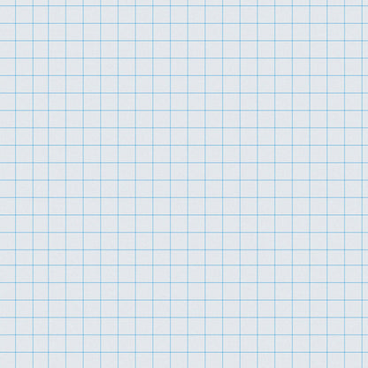 Graphing Paper, White, 1/4" Quadrille Ruled, 8-1/2" x 11", 500 Sheets Per Pack, 2 Packs