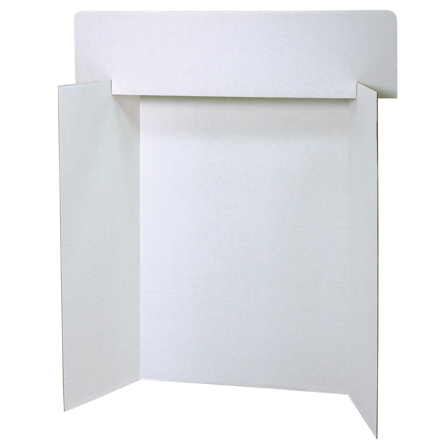 Presentation Board Headers, White, 36" x 9.5", Pack of 12 Boards