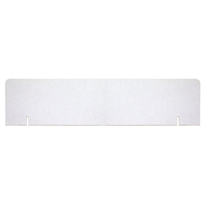 Presentation Board Headers, White, 36" x 9-1/2, 1 Board