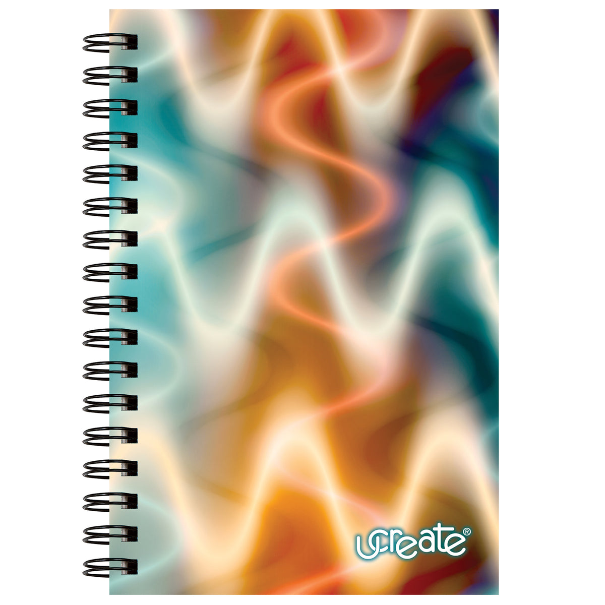 Neon Squiggles Poly Sketch Book 9x6