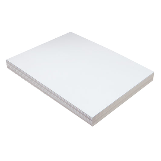 Medium Weight Tagboard, White, 9" x 12", 100 Sheets