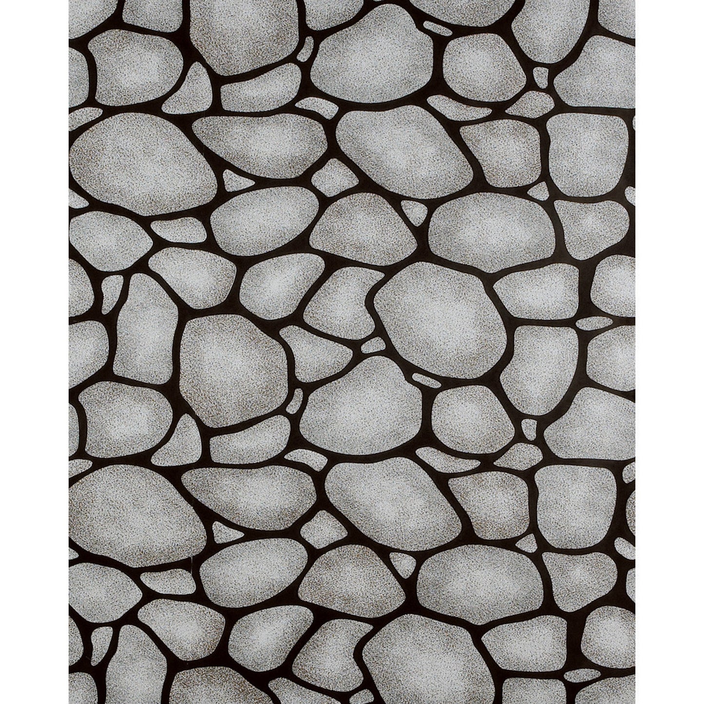 Bulletin Board Art Paper, Rock Wall, 48" x 50', 1 Roll