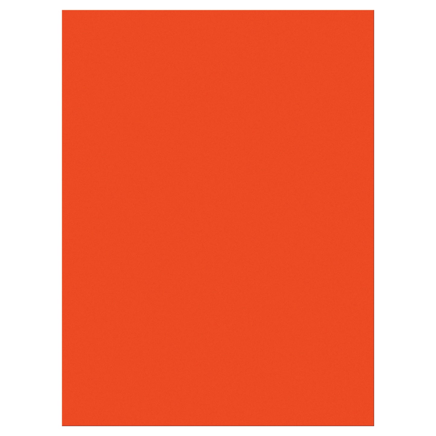 Construction Paper, Orange, 9" x 12", 50 Sheets Per Pack, 10 Packs