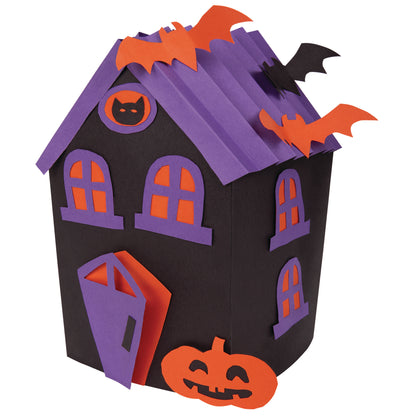Construction Paper Halloween, Black, Orange, Purple, 9" x 12", 150 Sheets Per Pack, 3 Packs