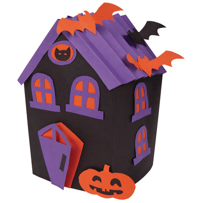 Construction Paper Halloween, Black, Orange, Purple, 9" x 12", 150 Sheets