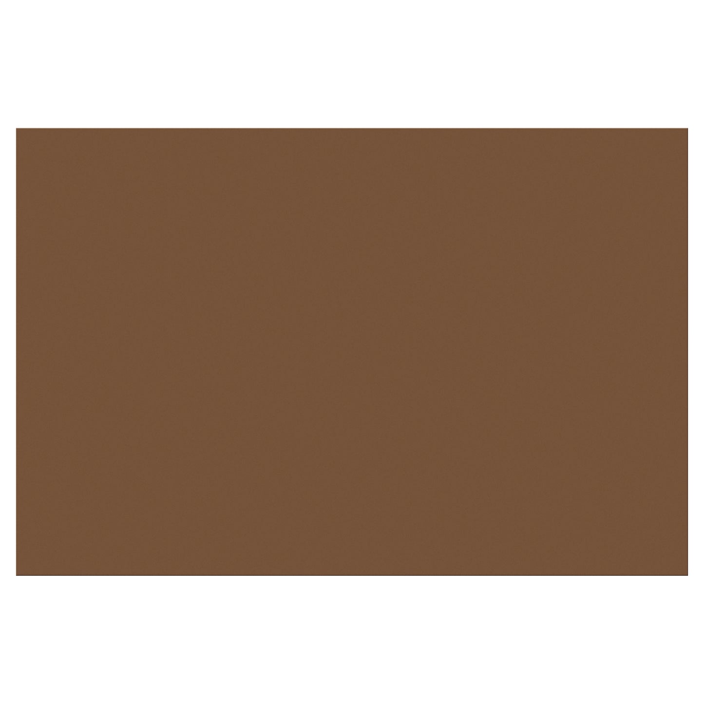 Construction Paper, Dark Brown, 12" x 18", 50 Sheets Per Pack, 5 Packs