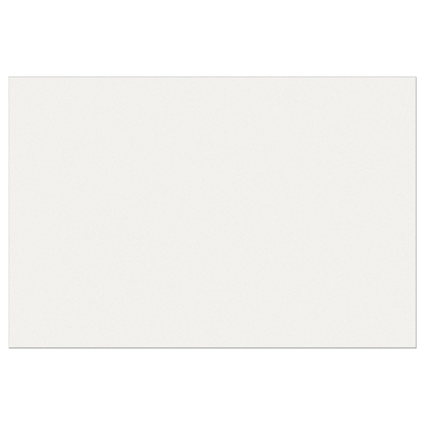 Construction Paper, White, 12" x 18", 50 Sheets Per Pack, 5 Packs