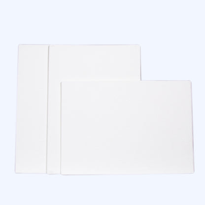 Simply White Canvas Panels Set, 5" x 7", 3 Per Pack, 6 Packs
