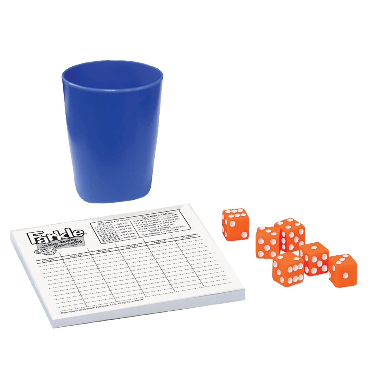 Farkle™ The Classic Dice-Rolling, Risk-Taking Game™, Pack of 3