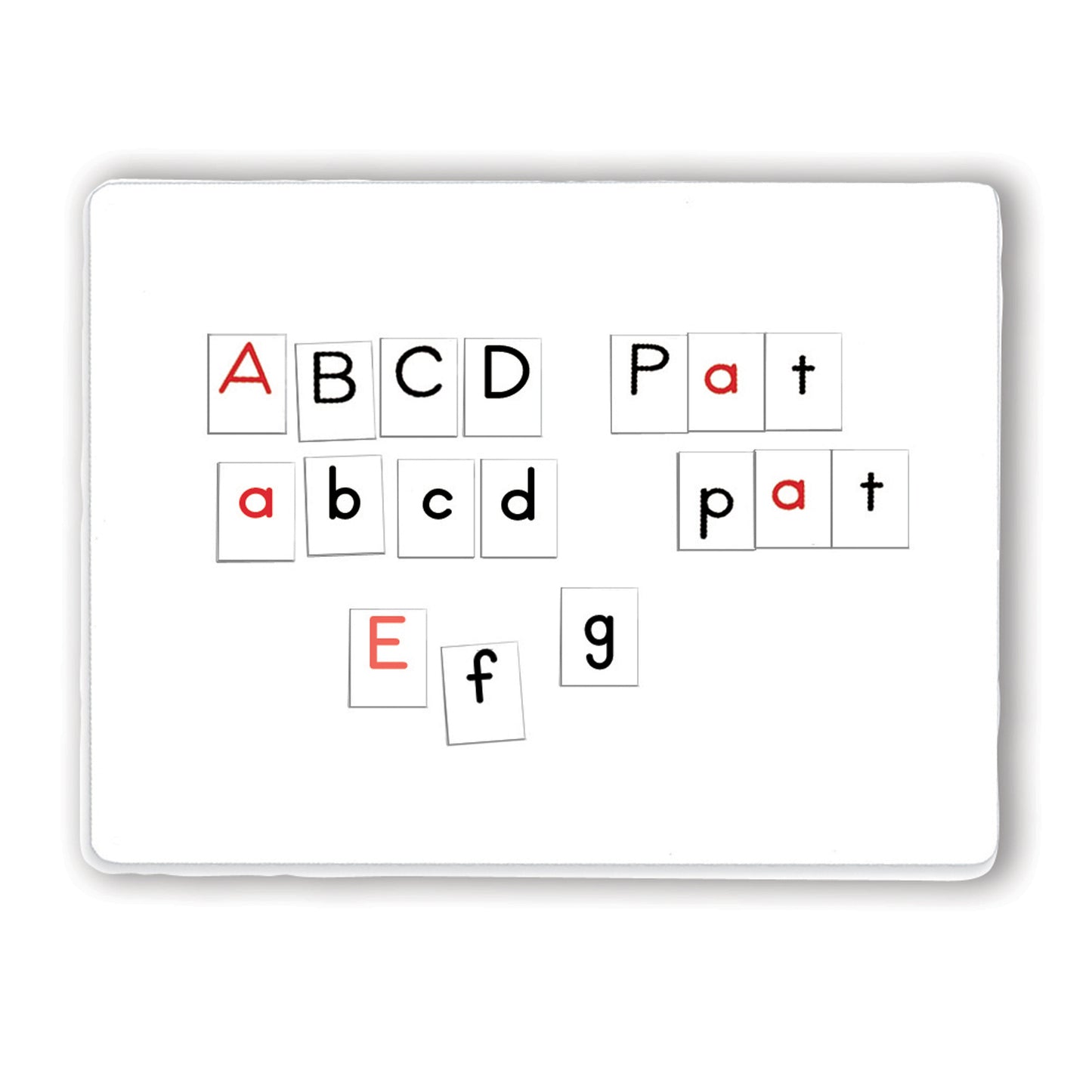 Magnetic Alphabet Tiles, 94 Pieces Per Pack, 2 Packs