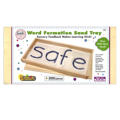 Word Formation Sand Tray, 15"W x 8"L, Pack of 4