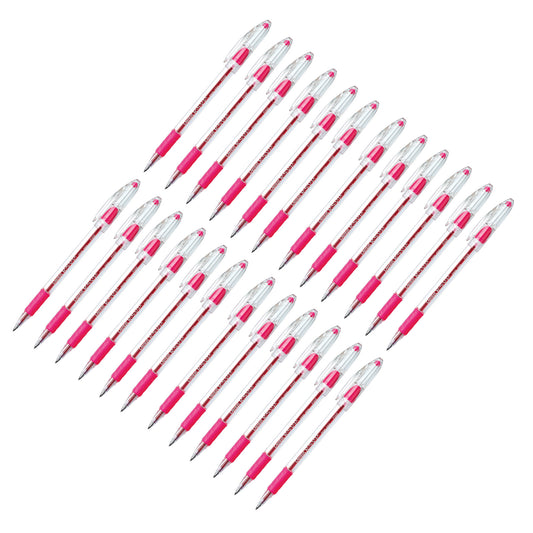 R.S.V.P.® Ballpoint Pen, Fine Point, Pink, Pack of 24