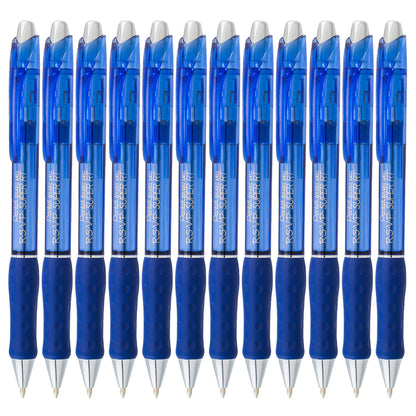 Pentel® R.S.V.P.® Super RT Retractable Ballpoint Pen, Blue, Pack of 12