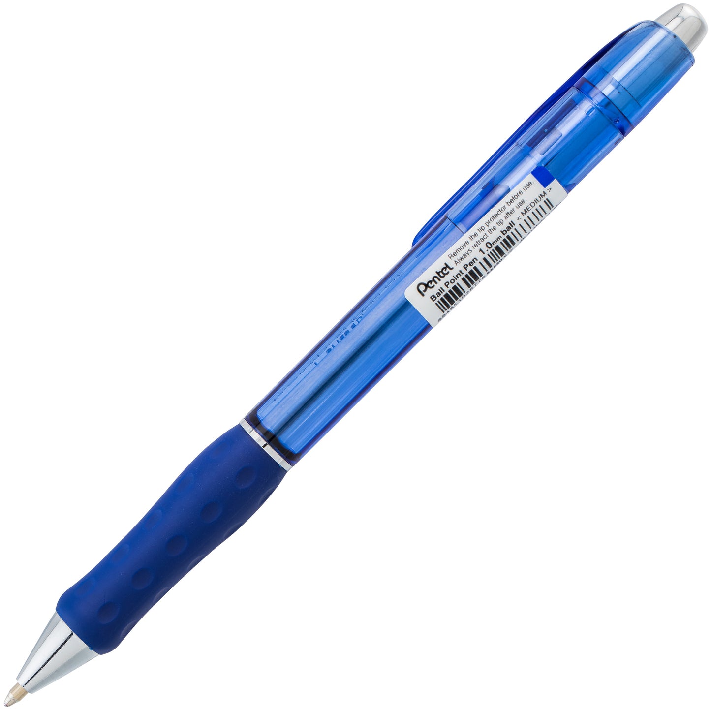 Pentel® R.S.V.P.® Super RT Retractable Ballpoint Pen, Blue, Pack of 12