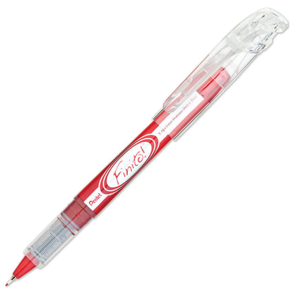 FINITO!® Porous Point Pen, Extra Fine Point, Red, Pack of 12