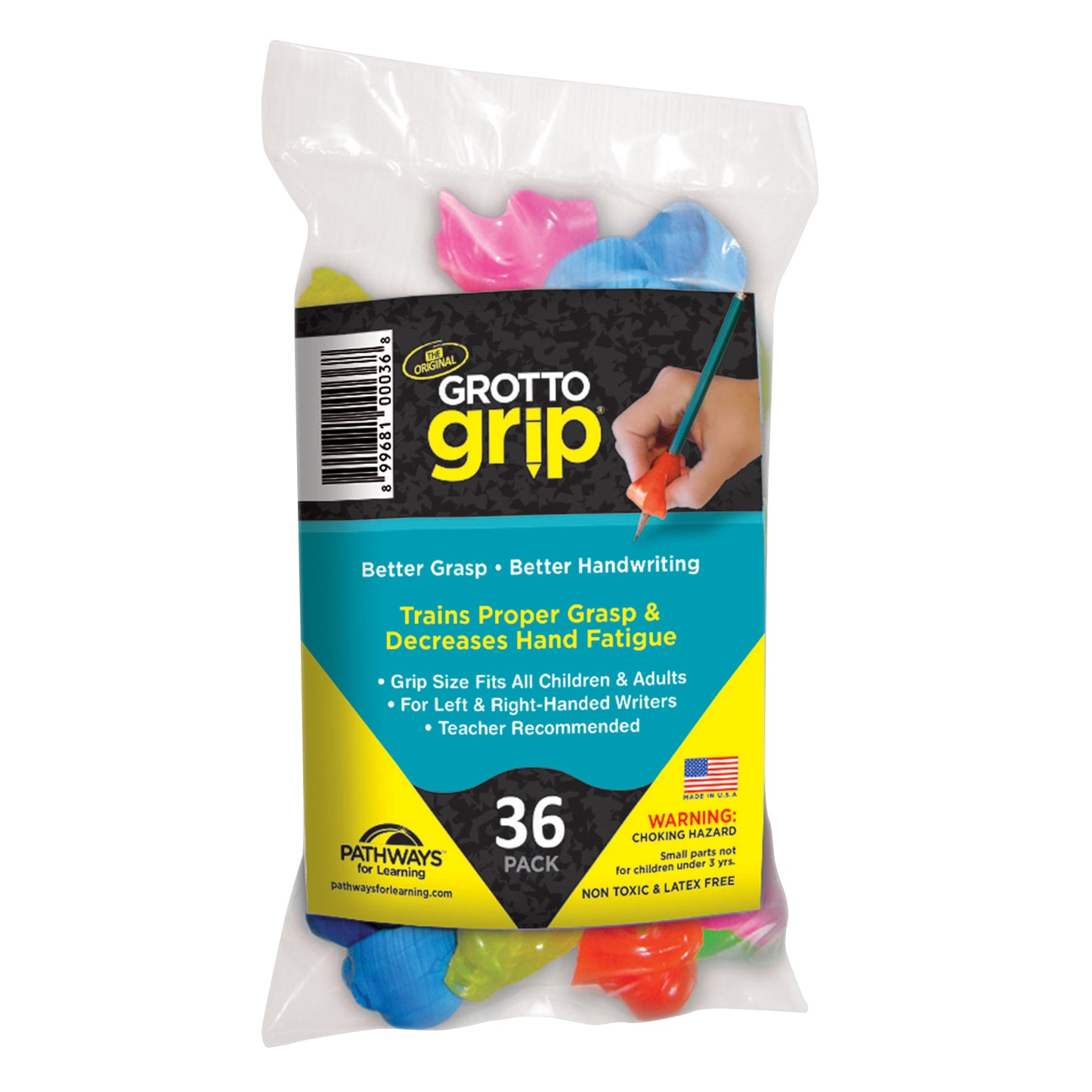 Grotto Grip® Pencil Grips, Pack of 36